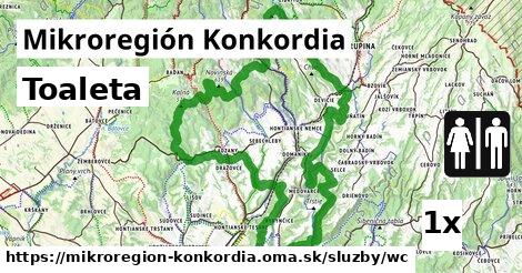 Toaleta, Mikroregión Konkordia