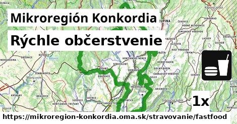 Rýchle občerstvenie, Mikroregión Konkordia