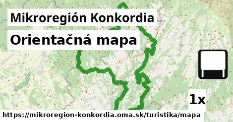 Orientačná mapa, Mikroregión Konkordia