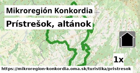 Prístrešok, altánok, Mikroregión Konkordia