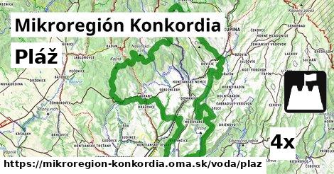 pláž v Mikroregión Konkordia