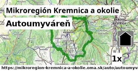 Autoumyváreň, Mikroregión Kremnica a okolie