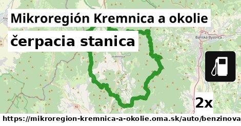 čerpacia stanica, Mikroregión Kremnica a okolie