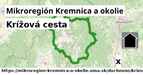 Krížová cesta, Mikroregión Kremnica a okolie