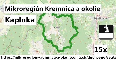 Kaplnka, Mikroregión Kremnica a okolie