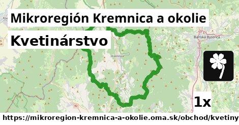 Kvetinárstvo, Mikroregión Kremnica a okolie