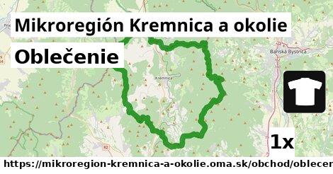 Oblečenie, Mikroregión Kremnica a okolie