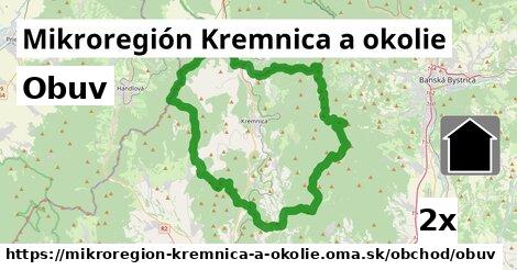 Obuv, Mikroregión Kremnica a okolie