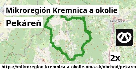 Pekáreň, Mikroregión Kremnica a okolie