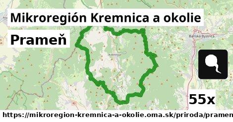 Prameň, Mikroregión Kremnica a okolie