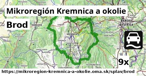 Brod, Mikroregión Kremnica a okolie