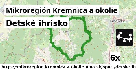 Detské ihrisko, Mikroregión Kremnica a okolie