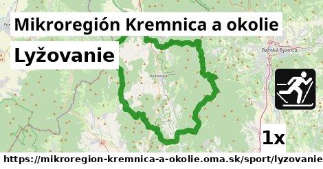 Lyžovanie, Mikroregión Kremnica a okolie