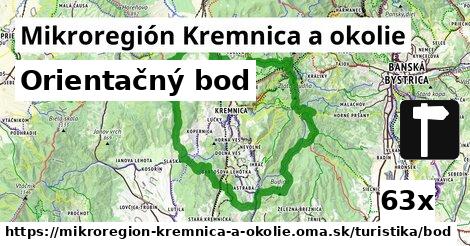 Orientačný bod, Mikroregión Kremnica a okolie