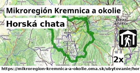 Horská chata, Mikroregión Kremnica a okolie