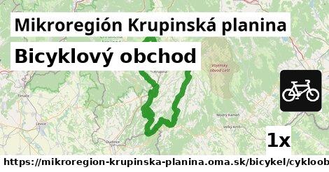 Bicyklový obchod, Mikroregión Krupinská planina