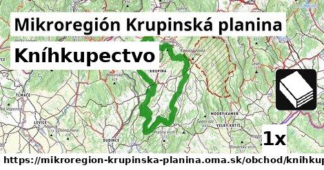 Kníhkupectvo, Mikroregión Krupinská planina