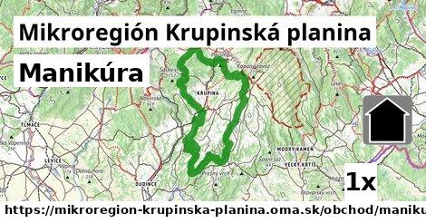 manikúra v Mikroregión Krupinská planina