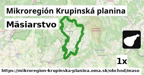 mäsiarstvo v Mikroregión Krupinská planina