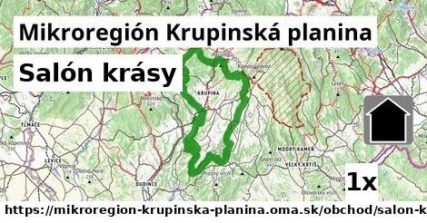 Salón krásy, Mikroregión Krupinská planina