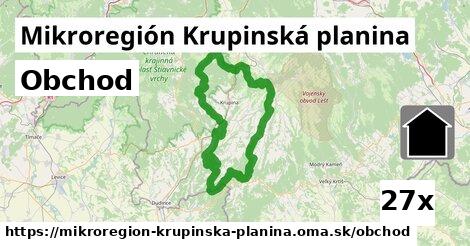 obchod v Mikroregión Krupinská planina