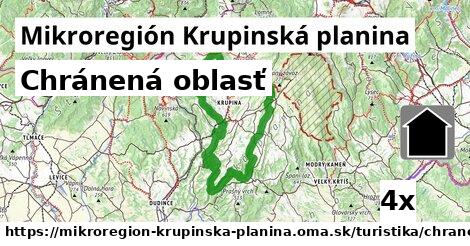 chránená oblasť v Mikroregión Krupinská planina