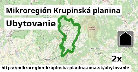 ubytovanie v Mikroregión Krupinská planina