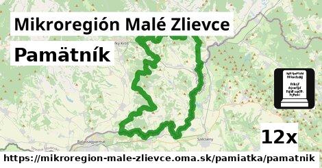 Pamätník, Mikroregión Malé Zlievce