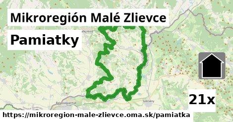 pamiatky v Mikroregión Malé Zlievce