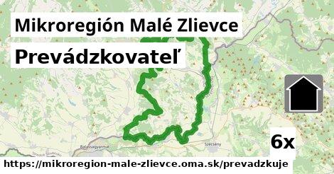 prevádzkovateľ v Mikroregión Malé Zlievce