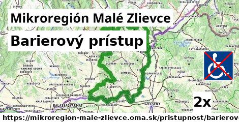 Barierový prístup, Mikroregión Malé Zlievce