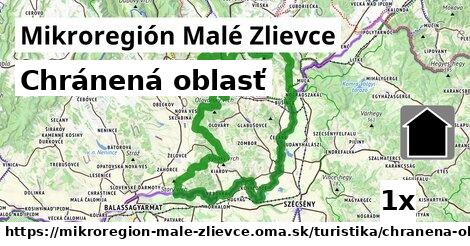 Chránená oblasť, Mikroregión Malé Zlievce