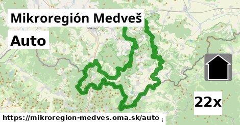 auto v Mikroregión Medveš