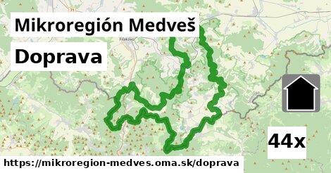 doprava v Mikroregión Medveš