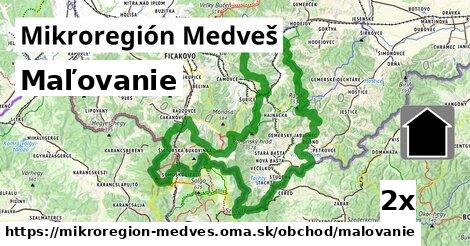 Maľovanie, Mikroregión Medveš
