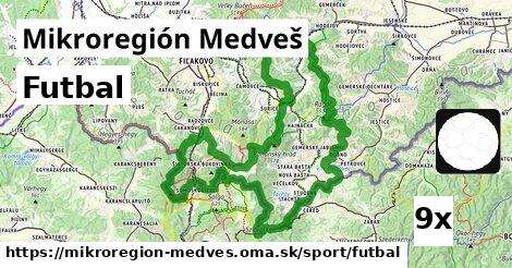 Futbal, Mikroregión Medveš