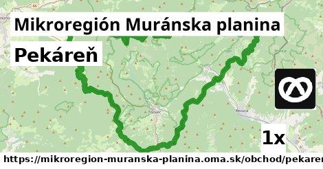 Pekáreň, Mikroregión Muránska planina