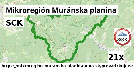 SCK, Mikroregión Muránska planina