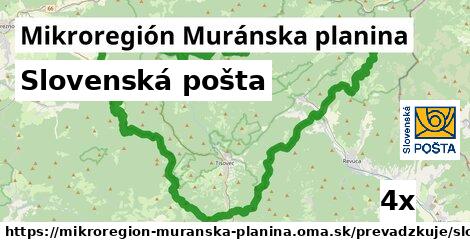 Slovenská pošta, Mikroregión Muránska planina