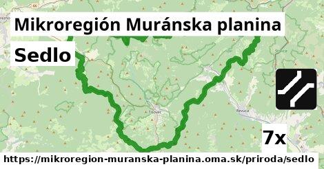 Sedlo, Mikroregión Muránska planina