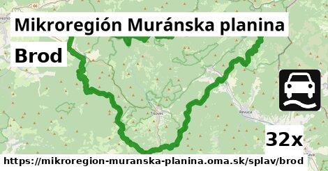 Brod, Mikroregión Muránska planina