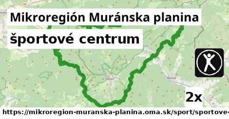 športové centrum, Mikroregión Muránska planina