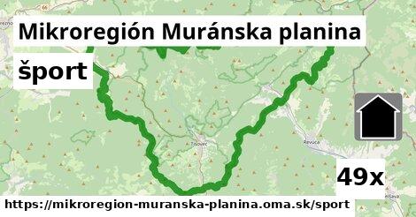 šport v Mikroregión Muránska planina