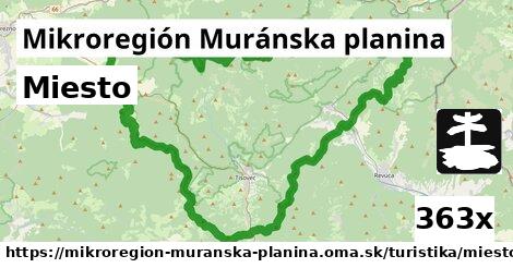 Miesto, Mikroregión Muránska planina