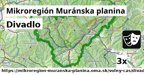 Divadlo, Mikroregión Muránska planina