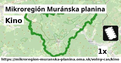 Kino, Mikroregión Muránska planina