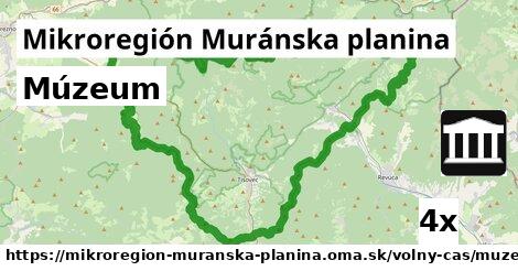 Múzeum, Mikroregión Muránska planina