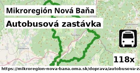 Autobusová zastávka, Mikroregión Nová Baňa