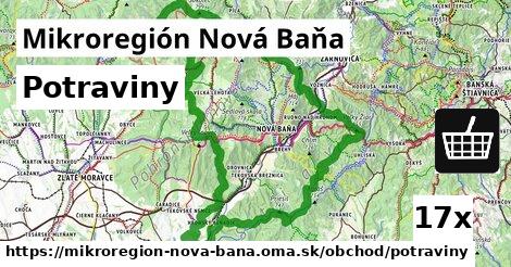 Potraviny, Mikroregión Nová Baňa