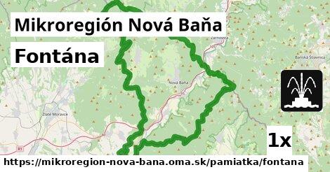 Fontána, Mikroregión Nová Baňa